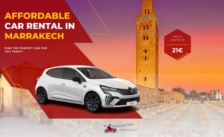 Cheap voiture rental in Marrakech